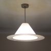 lampada a con in pvc